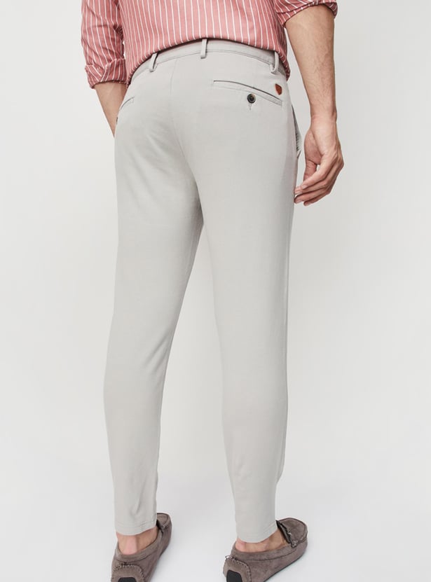 Buy Men Solid Skinny Fit Chinos Online at just Rs. 1499.0 ...