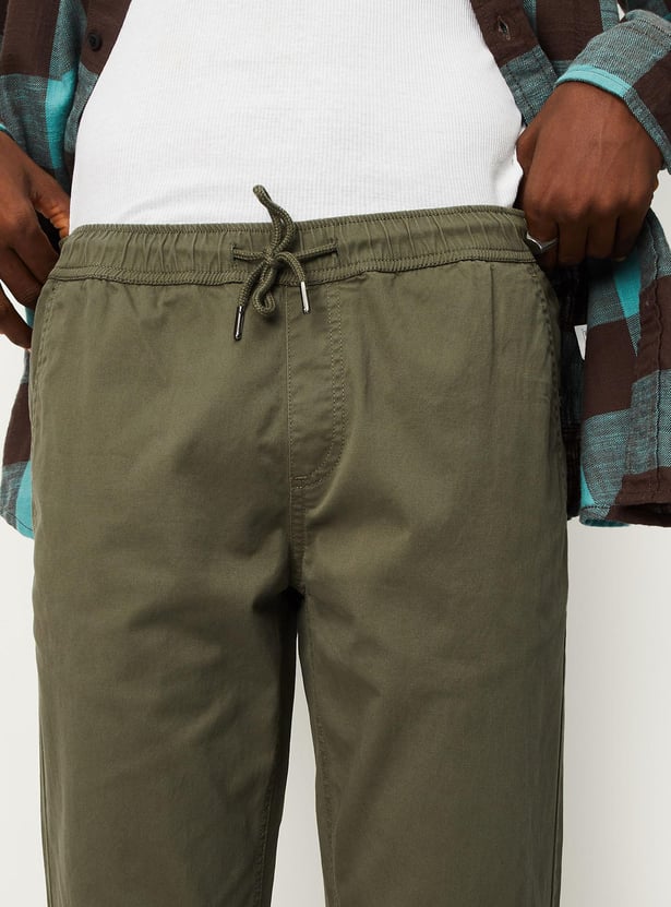 Men Slim Fit Jogger Trousers