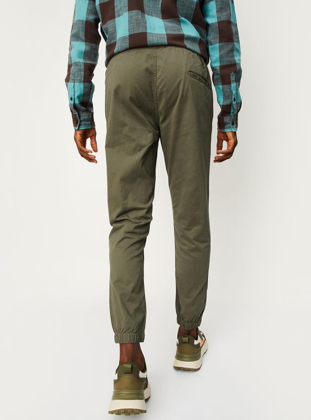 Men Slim Fit Jogger Trousers