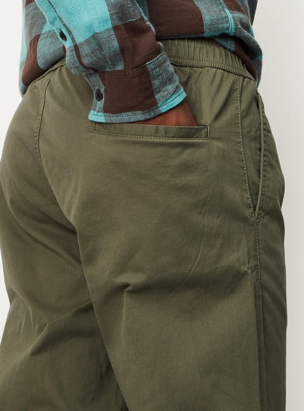 Men Slim Fit Jogger Trousers