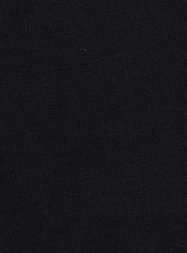 Boys Solid Drawstring Shorts