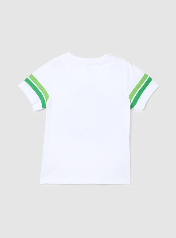 Boys Hulk Printed Crew Neck T-shirt
