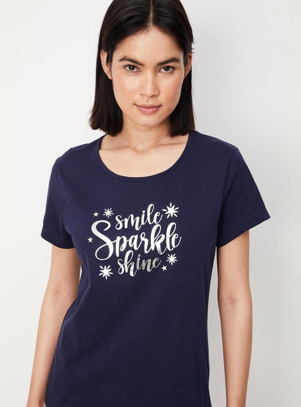 Women Printed Capri Set