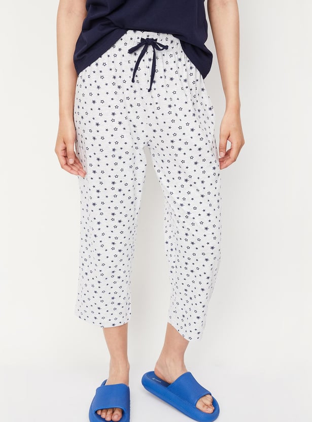 Women Printed Capri Set