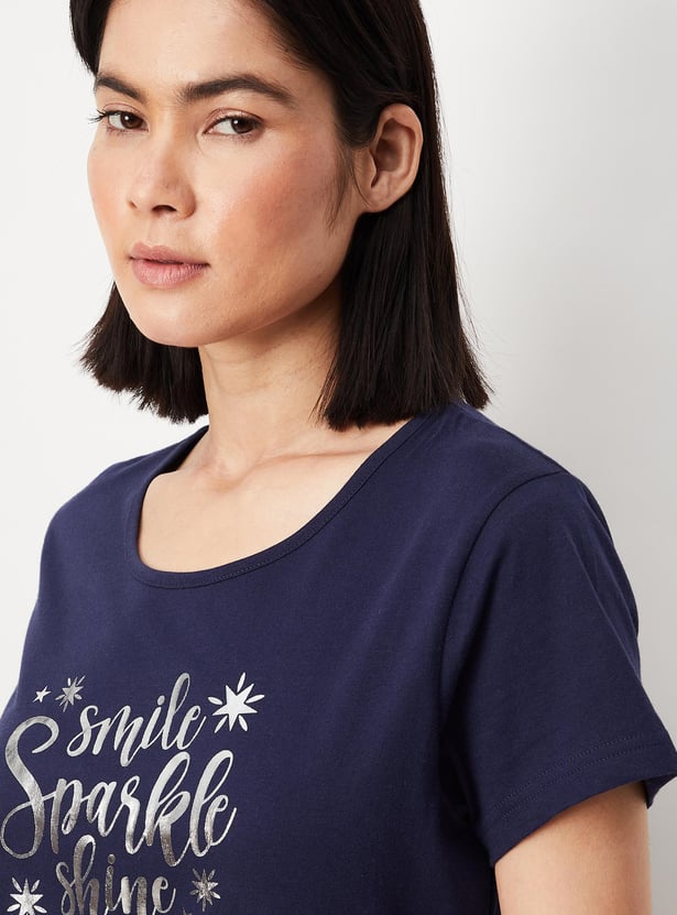 Women Printed Capri Set