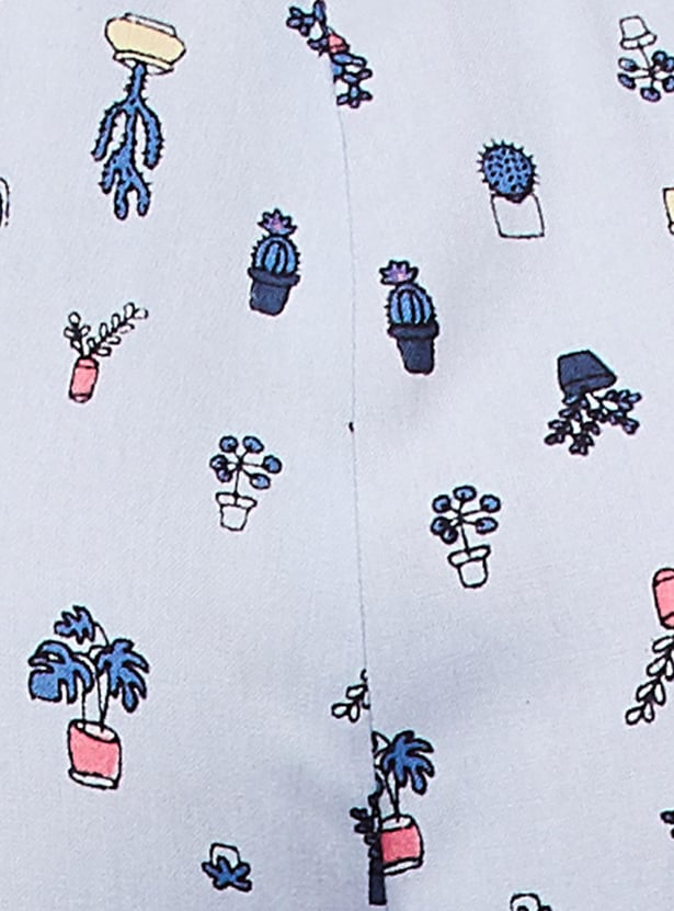 Women Printed Woven Pyjamas