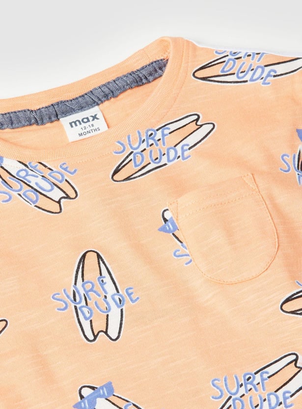 Boys Graphic T-shirt with Pocket