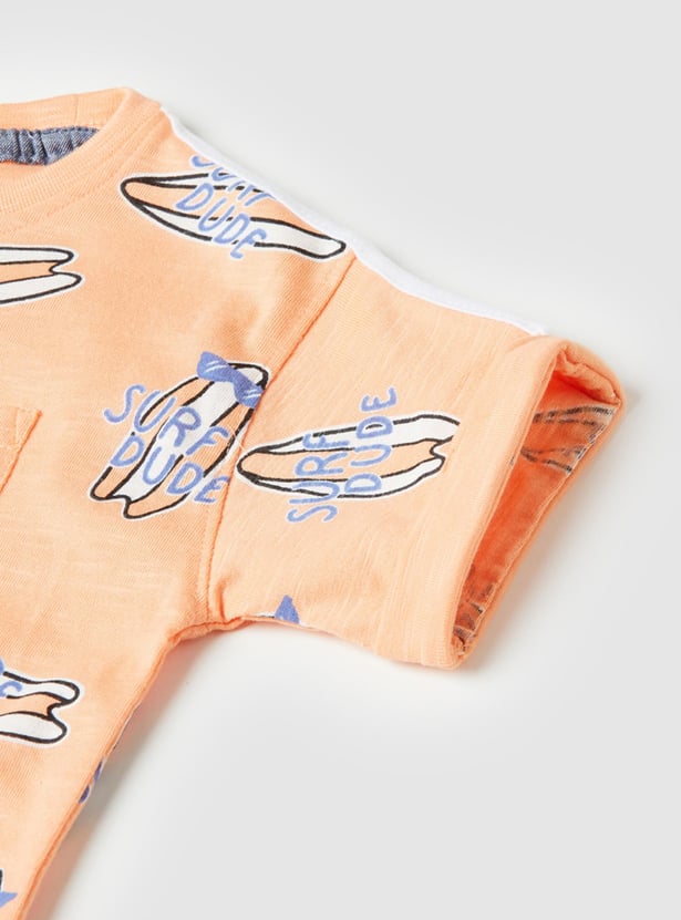 Boys Graphic T-shirt with Pocket