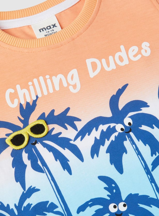 Boys Knit Graphic T-shirt