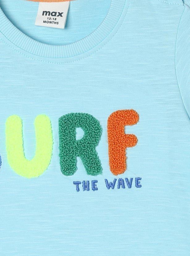 Boys Applique Knit T-shirt