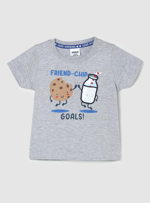 Boys Knit Graphic T-shirt