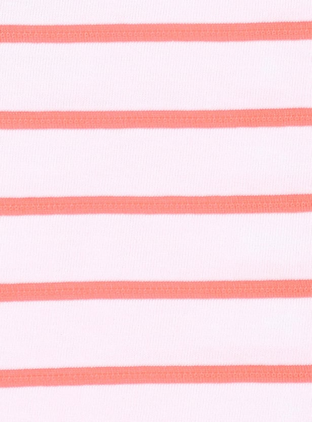 Boys Striped Polo T-shirt