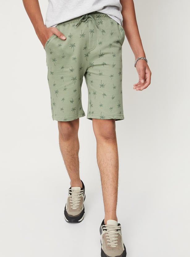 Boys Printed Knit Shorts