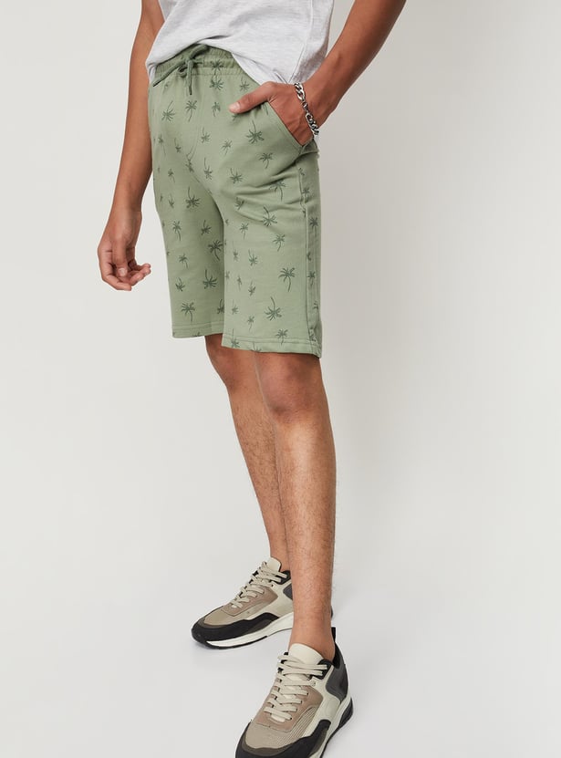 Boys Printed Knit Shorts