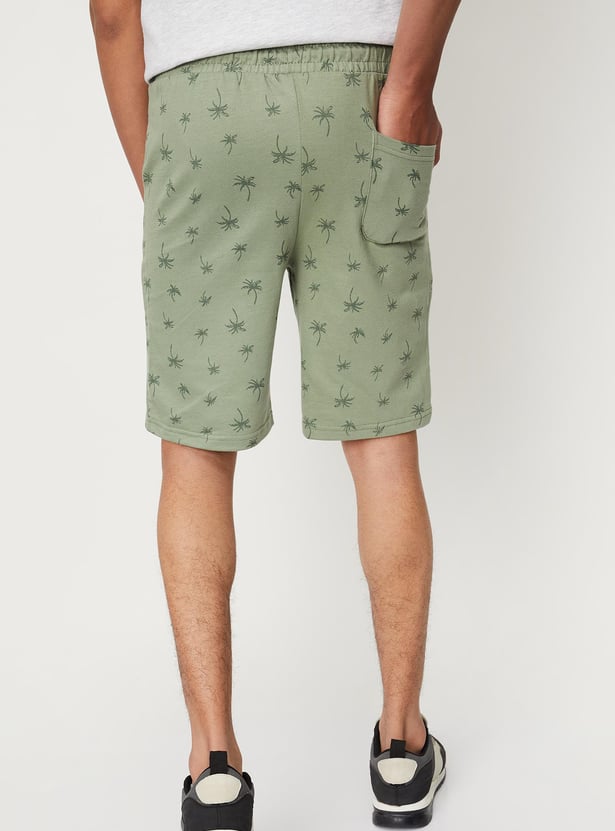 Boys Printed Knit Shorts