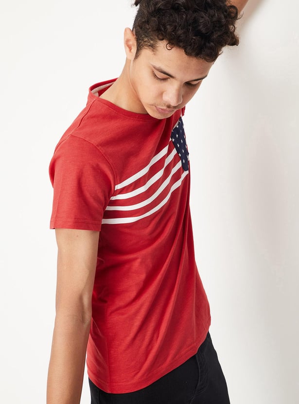 Boys Pocket Graphic T-shirt