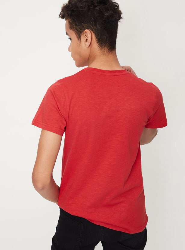 Boys Pocket Graphic T-shirt