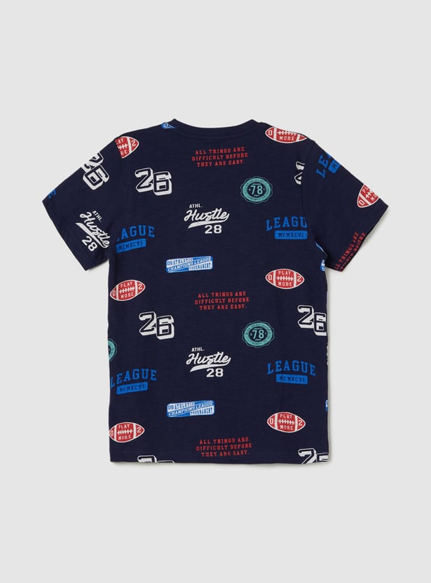 Boys Knit Graphic T-shirt