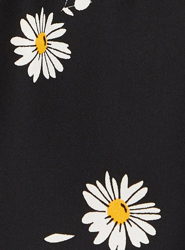 Girls Printed Tulip Hem Skirt