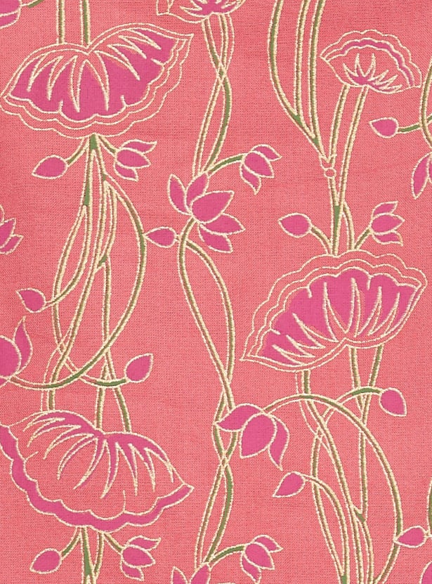 Women Printed Panelled Kalidar Kurta