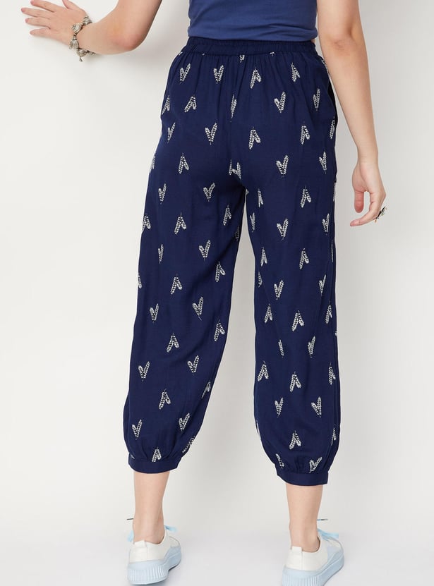 Women Embroidered Ethnic Joggers