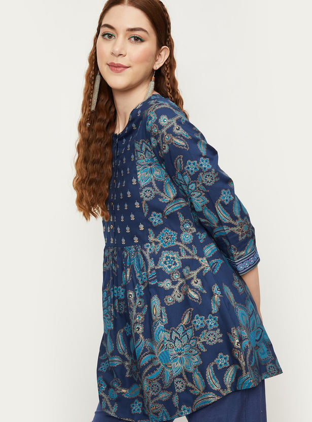 Women Floral Printed Tunic