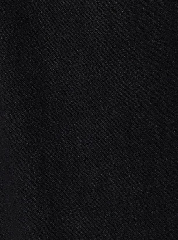 Women Solid Woven Relaxed Fit Trousers