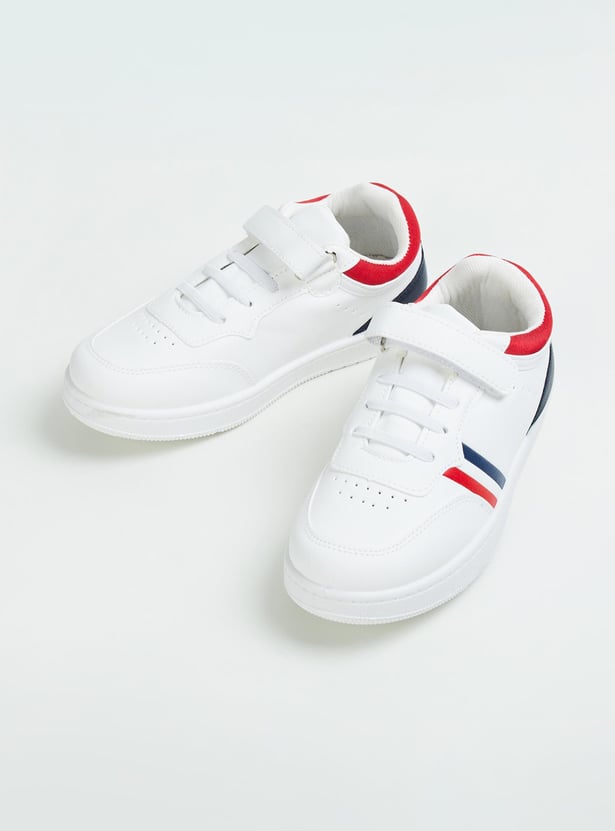 Boys Colourblock Velcro Strap Shoes