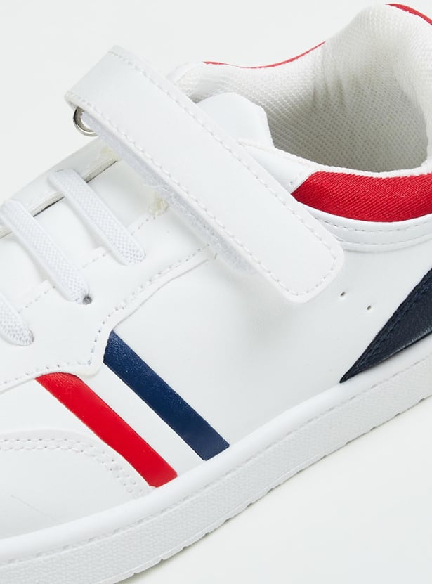 Boys Colourblock Velcro Strap Shoes