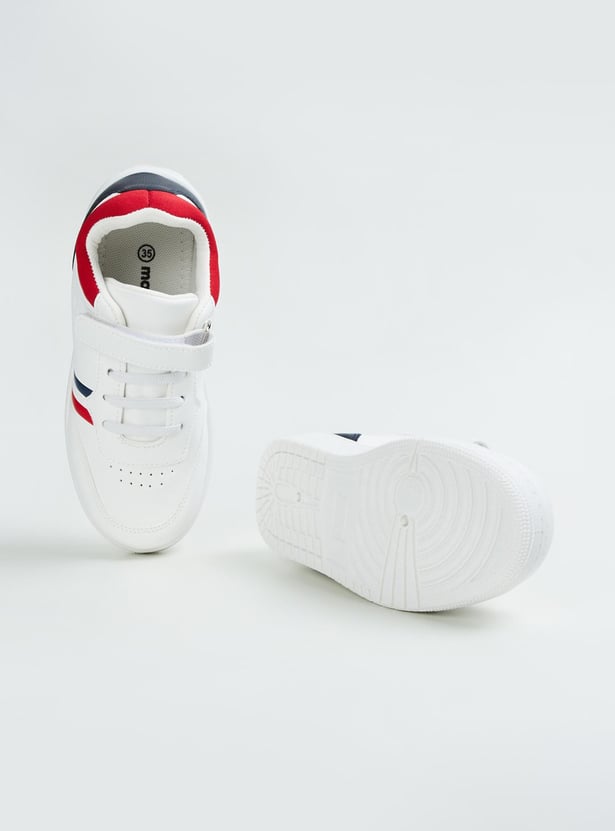 Boys Colourblock Velcro Strap Shoes