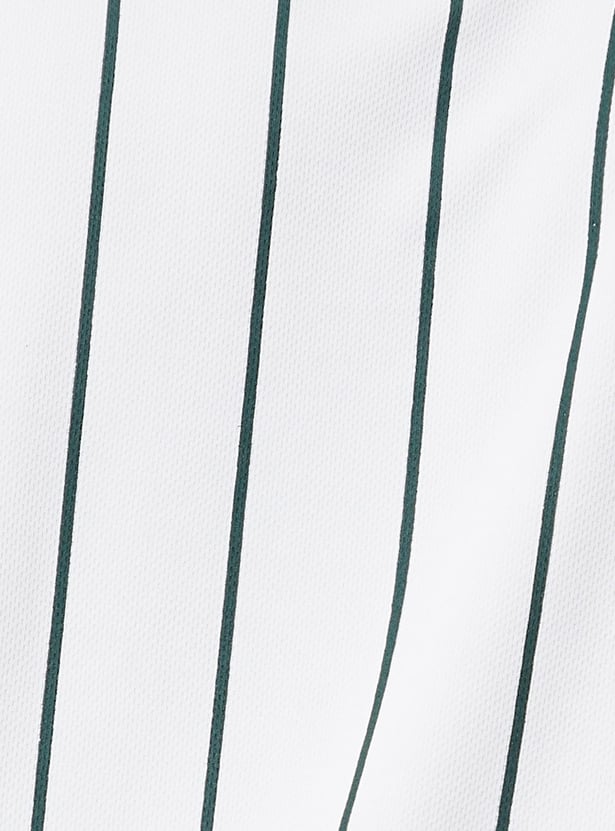Men Striper Sleeveless Athleisure T-shirt