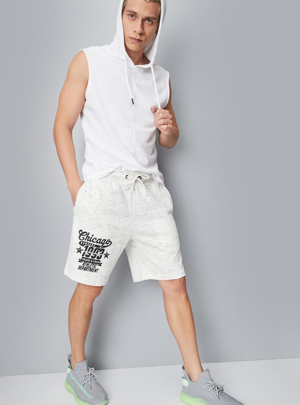 Men Printed Athleisure Shorts