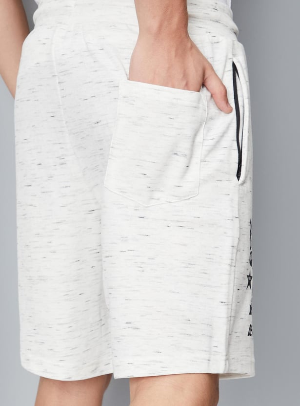 Men Printed Athleisure Shorts
