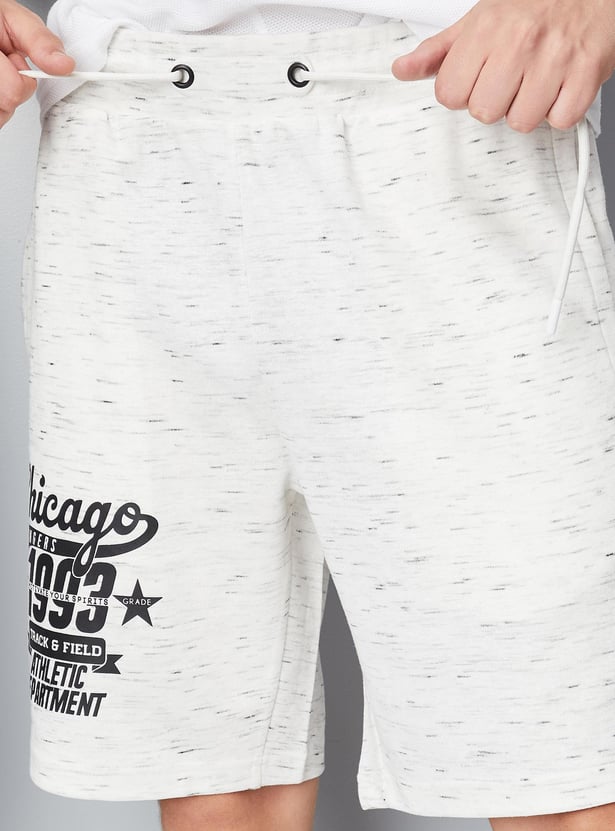 Men Printed Athleisure Shorts