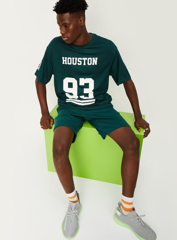 Men Graphic Oversized Athleisure T-shirt