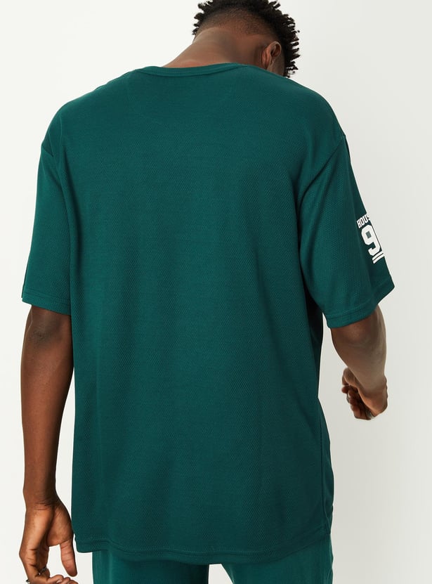 Men Graphic Oversized Athleisure T-shirt
