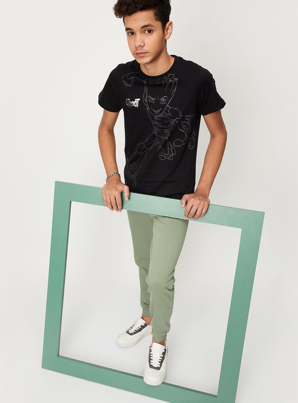 Boys Guardians Of The Galaxy Printed Knit T-shirt