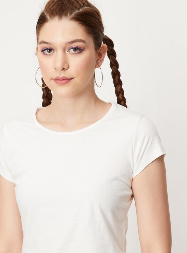 Women Printed Strappy Playsuit Set