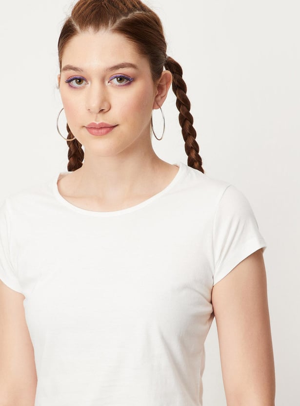 Women Printed Strappy Playsuit Set