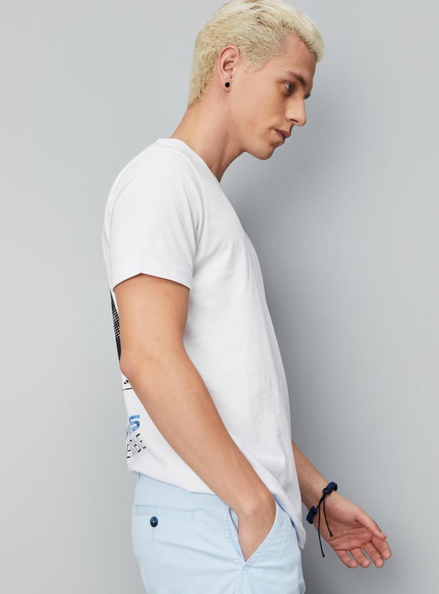 Men Avengers Printed Slim Fit T-shirt