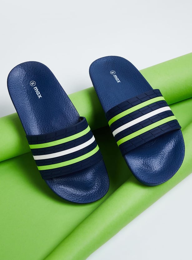 Boys Textured Sliders