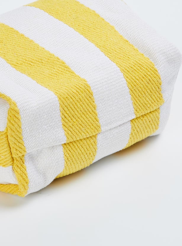 Women Striped Cotton Pouch