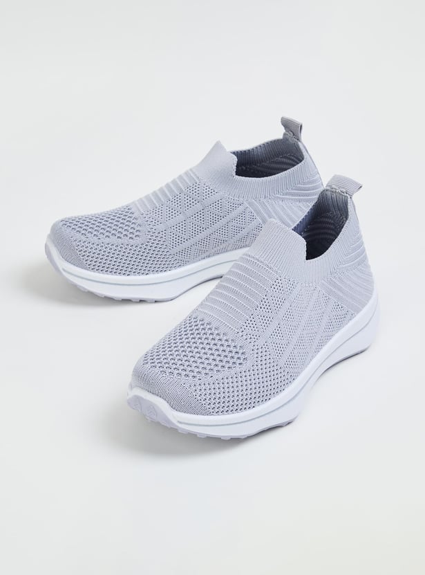 Boys Flyknit Slip-On Sports Shoes