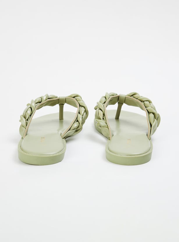 Women Chain-Detailed Flats
