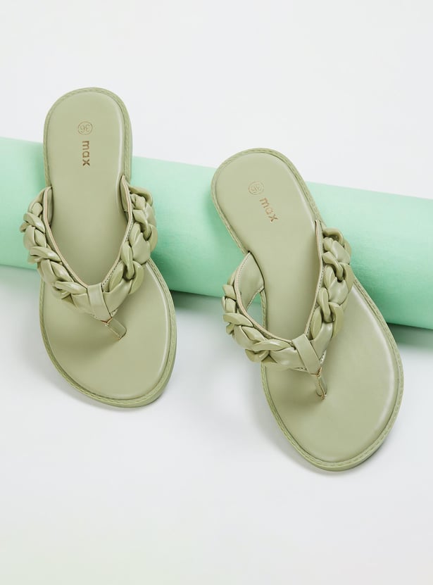 Women Chain-Detailed Flats