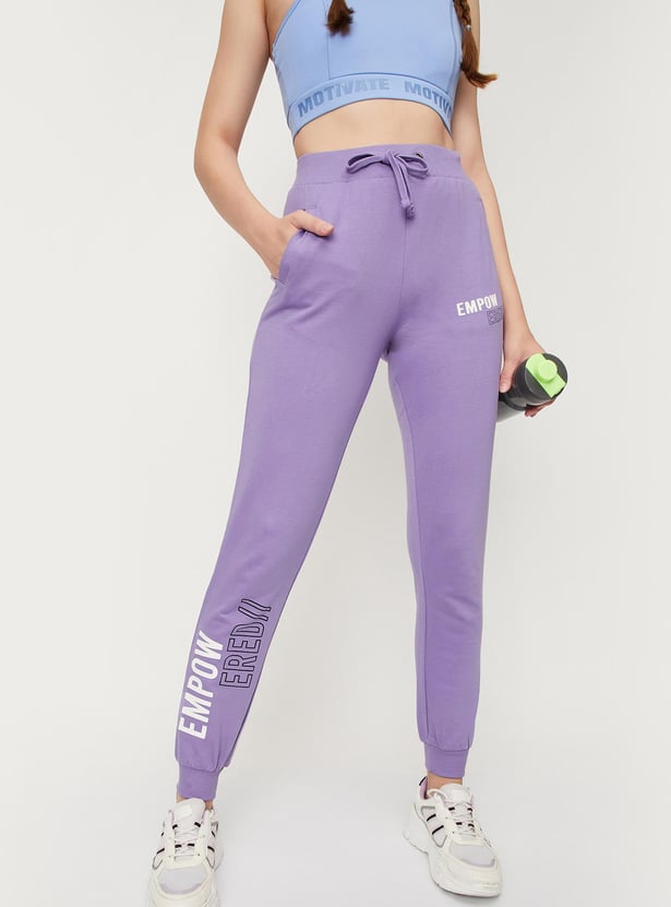Women Printed Sports Joggers