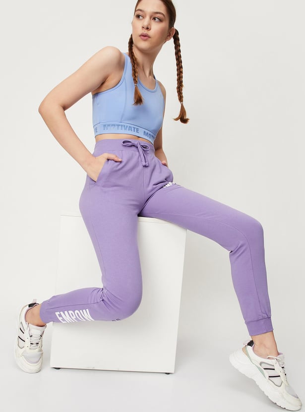 Women Printed Sports Joggers