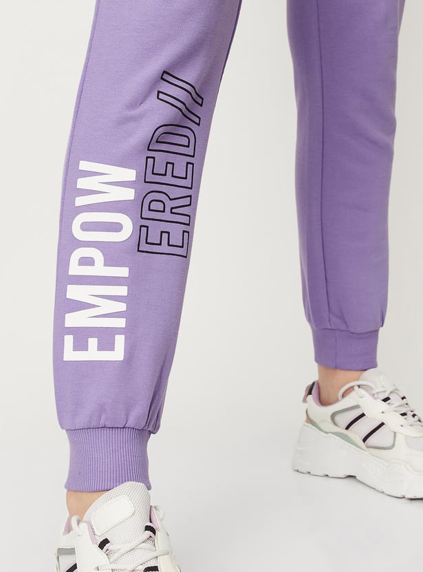 Women Printed Sports Joggers