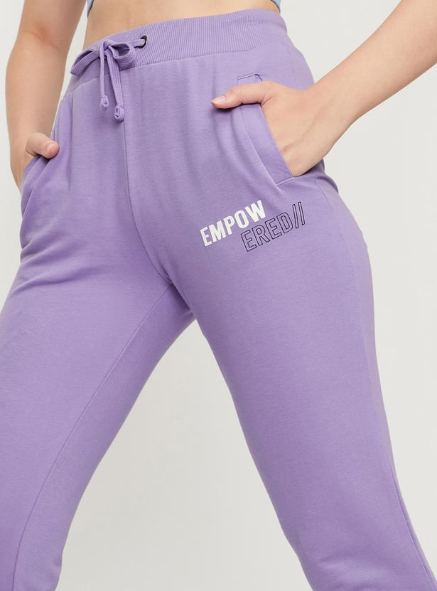 Women Printed Sports Joggers