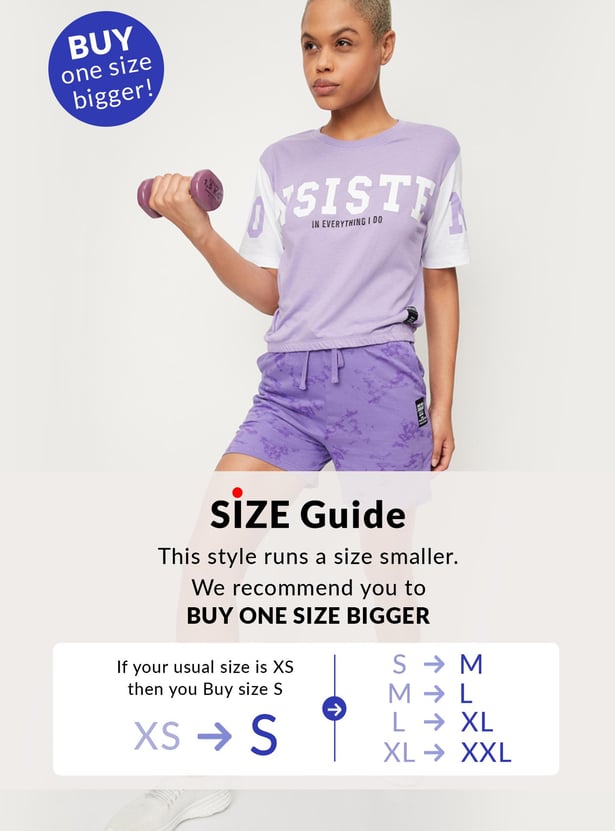 Women Colourblock Sports T-shirt